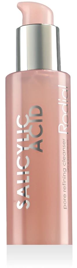 Rodial Rožinė Diamond Salicylic Acid Eliminates Impurities Cleansing Gel For Face, 145 ml