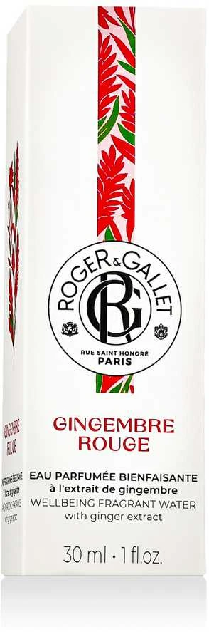 Roger & Gallet kvepalai Gingembre Rouge Eau Parfumée Bienfaisante Vaporiser 30ml