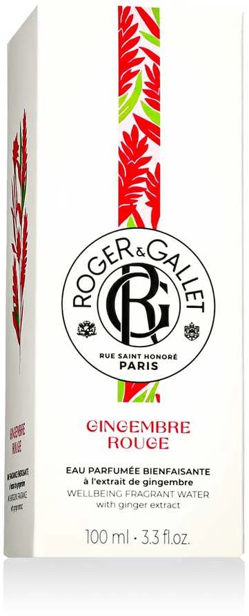 Roger & Gallet kvepalai Gingembre Rouge Eau Parfumée Bienfaisante Vaporiser 100ml