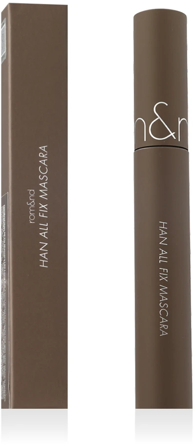 Rom&nd Han All Fix Blakstienų tušas L02 Long Ash, 7 g
