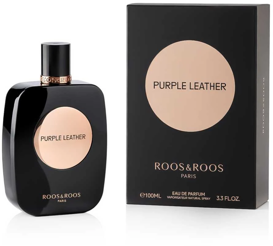 Roos & Roos Violetinė Leather EDP parfumuotas vanduo unisex, 100 ml