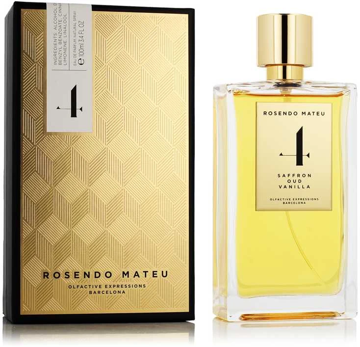 Rosendo Mateu 4 Saffron Oud Vanilla EDP parfumuotas vanduo unisex, 100 ml