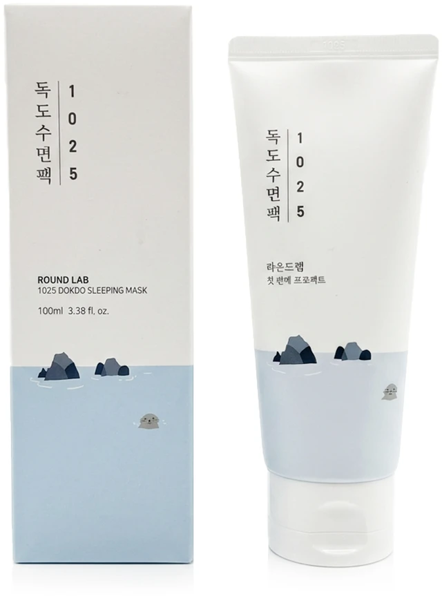 Round Lab 1025 Dokdo Sleeping Pack naktinė veido kaukė, 100 ml