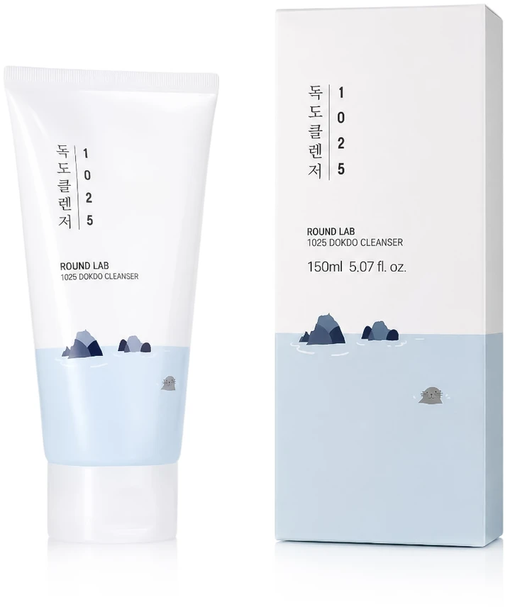 Round Lab 1025 Dokdo Valiklis drėkinantis veido prausiklis, 150 ml