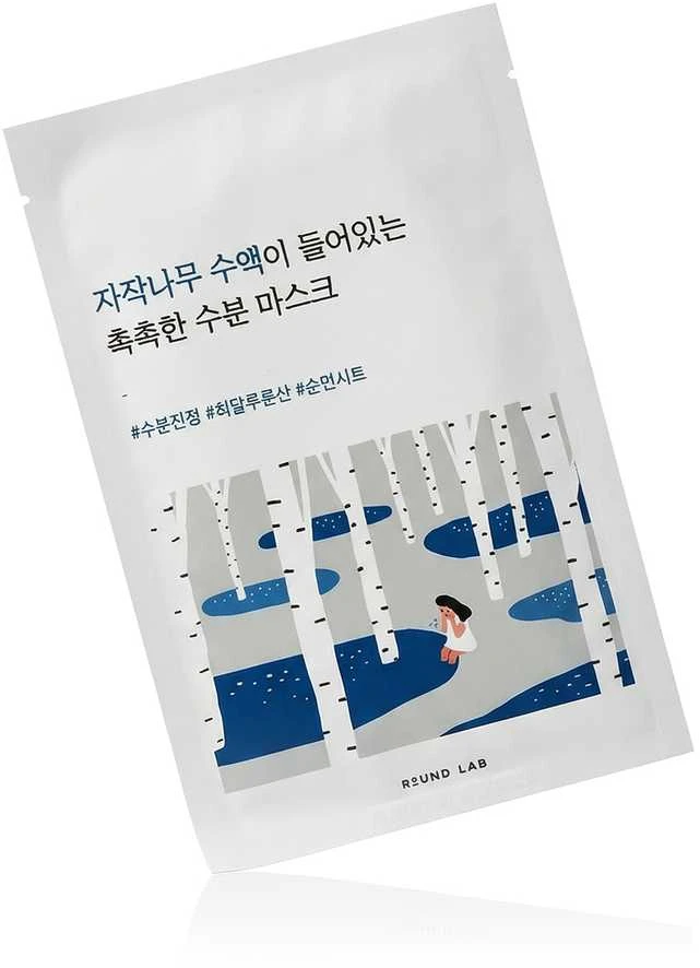 Veido kaukė Round Lab Birch Juice Mask 25 ml