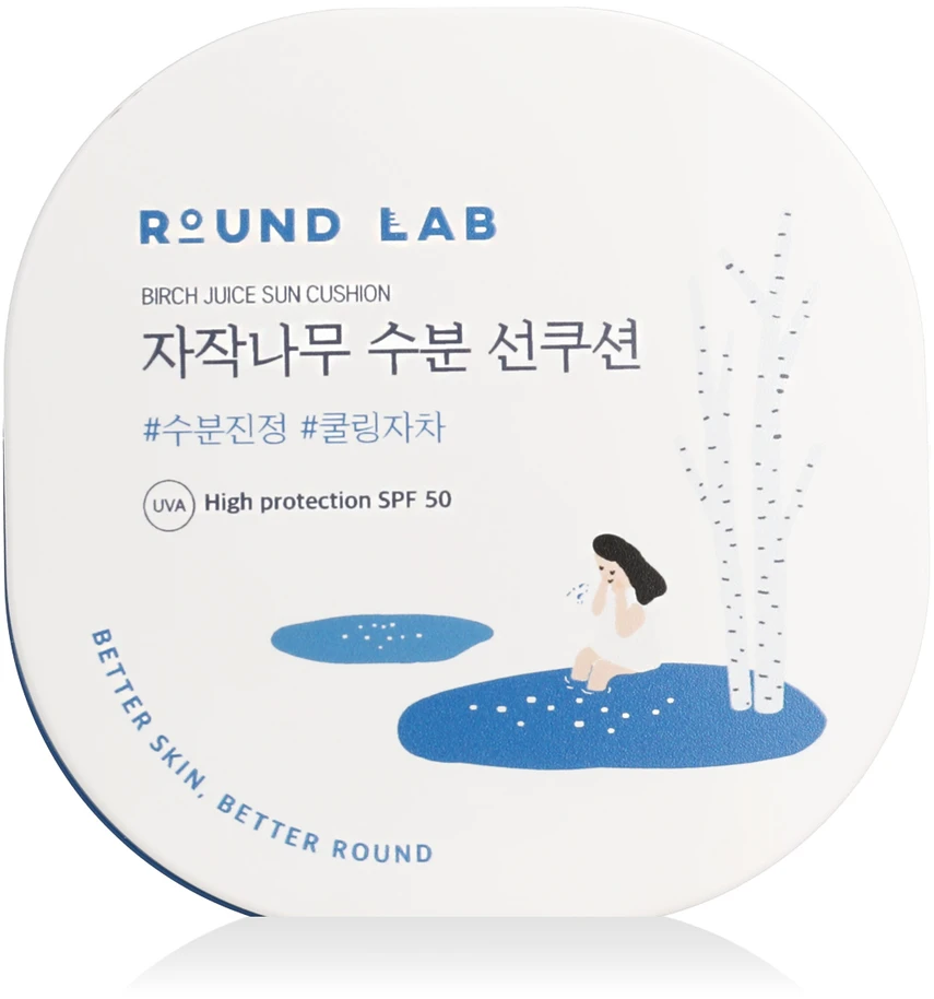 Round Lab - Drėkinamoji pagalvėlė nuo saulės su beržų sultimis SPF50+ PA++++ - 15 g