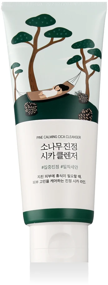 Round Lab ROUND LAB Pine Calming Cica Valiklis 150 ml 150mlml veido prausiklis Moterims