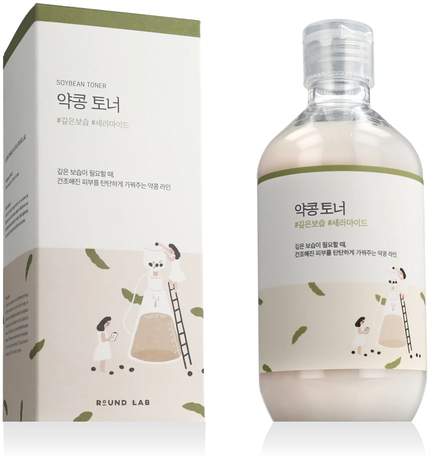 Round Lab Soybean Nourishing Toner maitinamasis veido tonikas, 300 ml