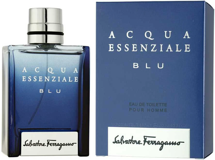 Salvatore Ferragamo Acqua Essenziale Blu EDT tualetinis vanduo vyrams, 50 ml