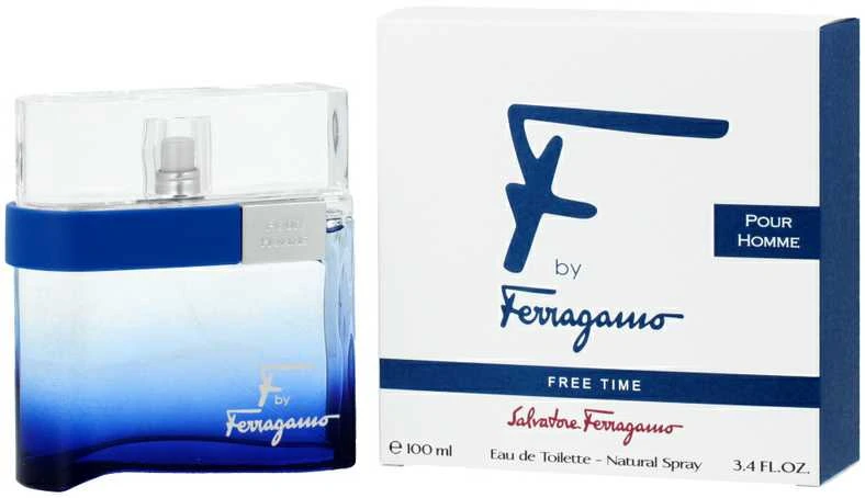 Salvatore Ferragamo F by Ferragamo Free Time EDT tualetinis vanduo vyrams, 100 ml