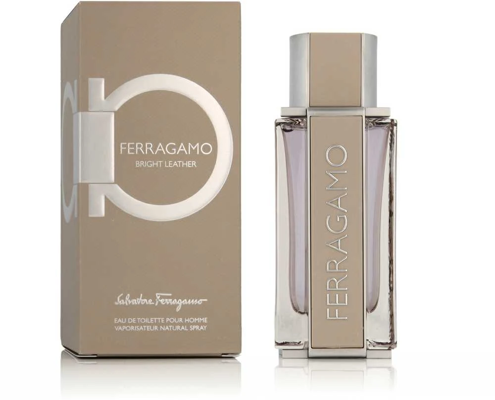 Salvatore Ferragamo Bright Leather Homme tualetinis vanduo vyrams 100ml