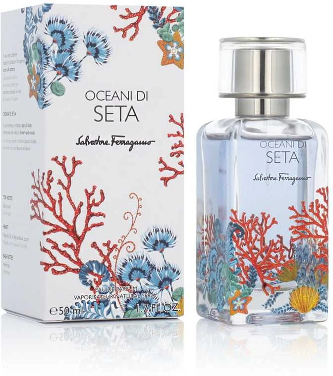 Salvatore Ferragamo S. Ferragamo Oceani Di Seta EDP parfumuotas vanduo unisex, 50 ml