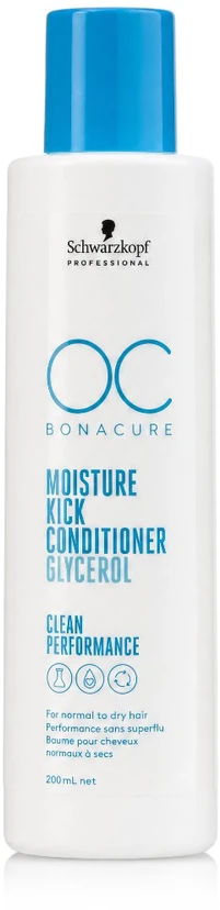 Drėkinamasis plaukų kondicionierius Schwarzkopf Professional Bonacure Moisture Kick Conditioner Glycerol 200ml