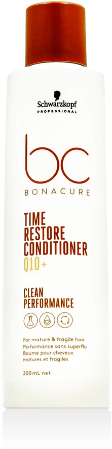 Plaukų kondicionierius Schwarzkopf Professional Bonacure Q10 Time Restore Conditioner 200ml