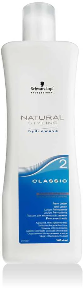 Cheminio sušukavimo losjonas dažytiems plaukams Schwarzkopf Professional Natural Styling Perm 2 Classic 1000 ml