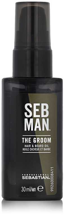 Sebastian Professional SEB MAN The Groom plaukų ir barzdos aliejus – plaukų ir barzdos aliejus 30 ml