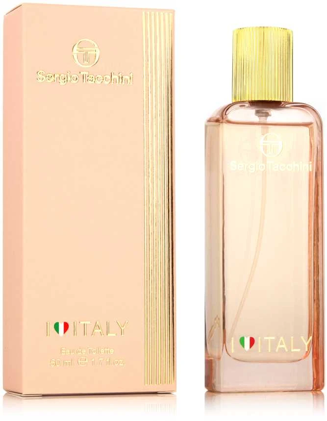 Sergio Tacchini I Love Italy For Women EDT tualetinis vanduo, 50 ml
