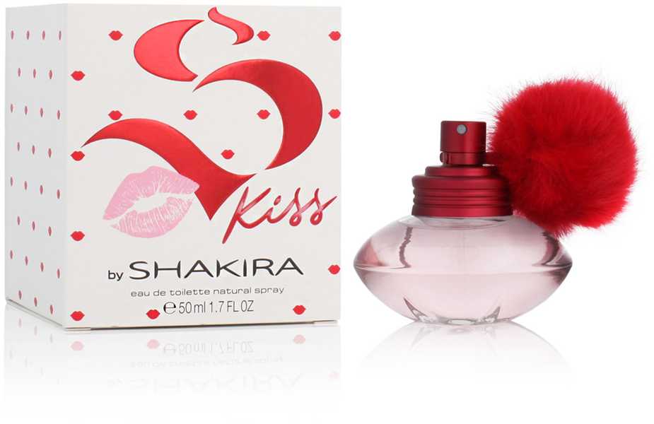 Shakira S Kiss EDT tualetinis vanduo moterims, 50 ml