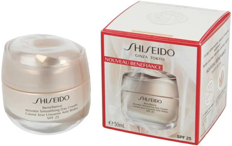 Shiseido Benefiance raukšles išlyginantis dieninis kreminis Spf25, 50 ml