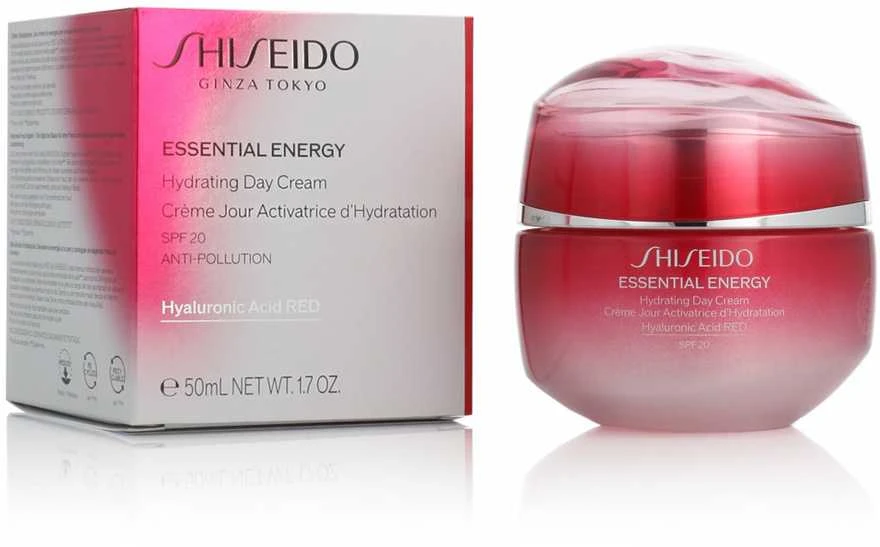 Shiseido Essential Energy Hydrating Day Kreminis SPF 20 dieninis veido kremas, 50 ml