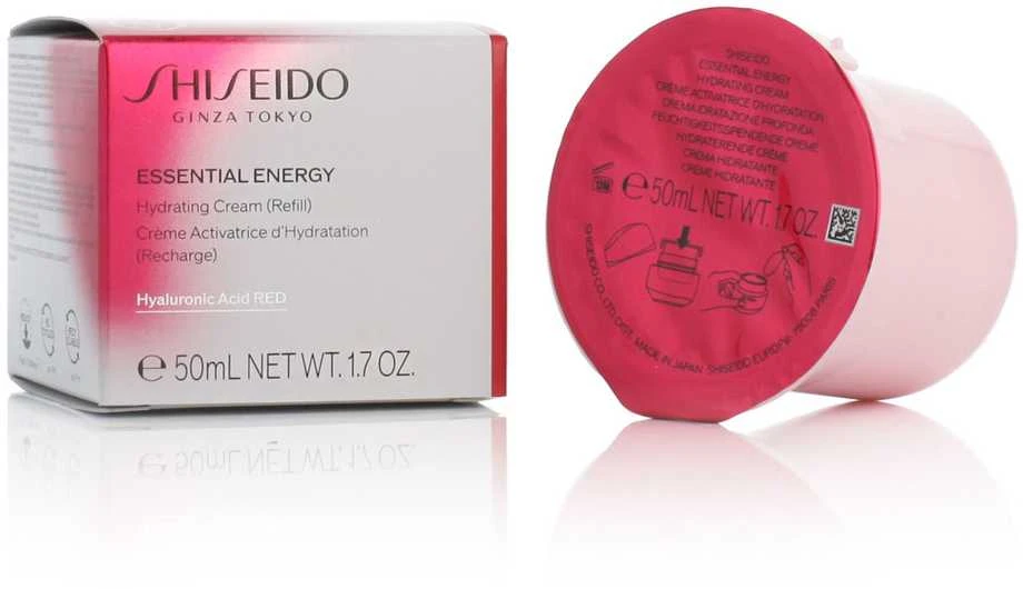 Shiseido Essential Energy Hydrating Day Kreminis For Face SPF 20 Refill Papildomas, 50 ml