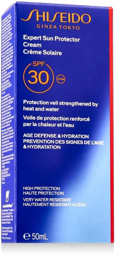 Shiseido Expert Sun Protector Face Kreminis SPF 30 apsauginis kremas nuo saulės veidui, 50 ml