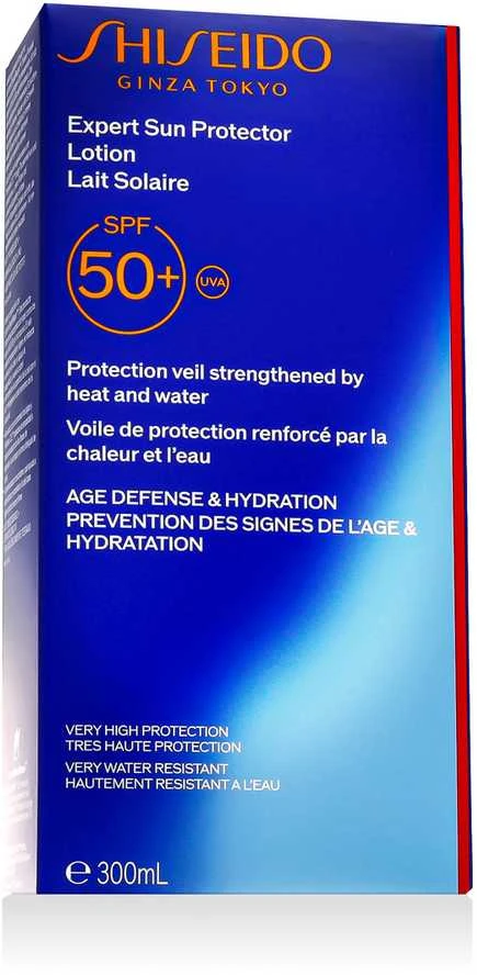 Shiseido Expert Sun Protector Face & Losjonas kūnui SPF 50+ apsauginis losjonas veidui ir kūnui, 300 ml