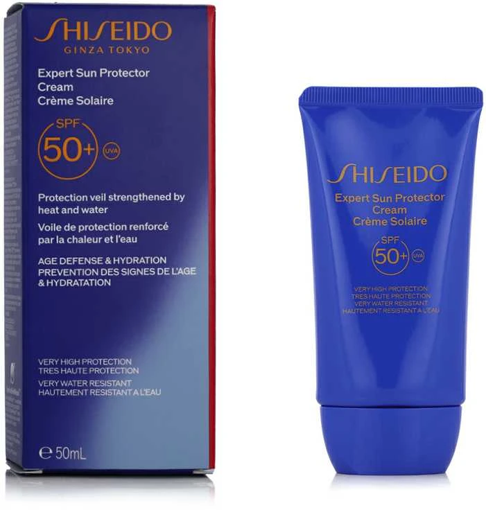 Shiseido Expert Sun Protector Face Kreminis SPF 50+ apsauginis kremas nuo saulės veidui, 50 ml