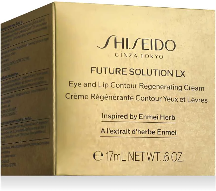 Shiseido FSLX Regenerating Eye And Lip Contour Kreminis atstatomasis akių ir lūpų zonos kremas, 17 ml