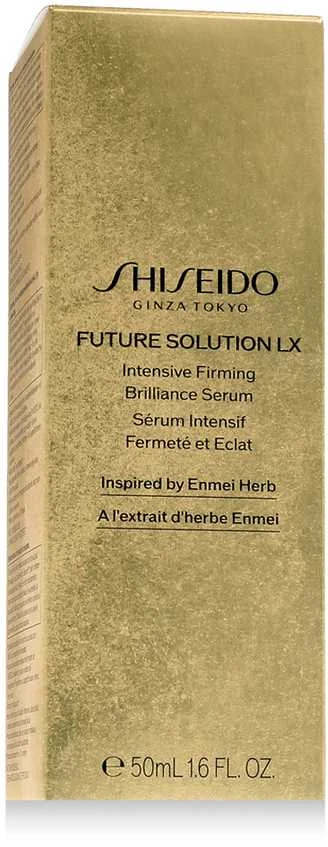 Shiseido Future Solution LX Intensive Firming Brilliance stangrinantis ir šviesinantis veido serumas, 50 ml