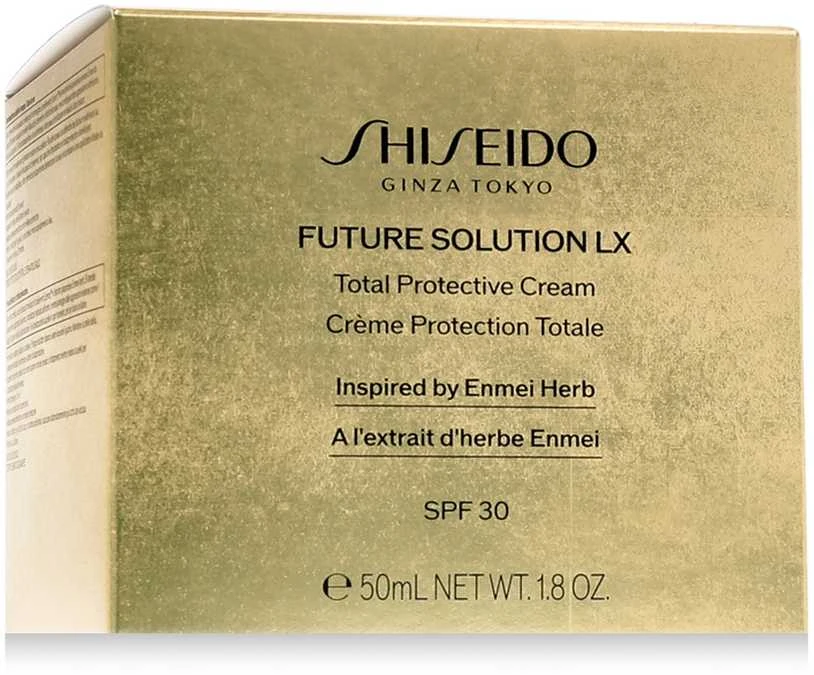 „Shiseido Future Solut Sfs Lx Total Protective Kreminis S“ apsauginis kremas nuo saulės, 50 ml