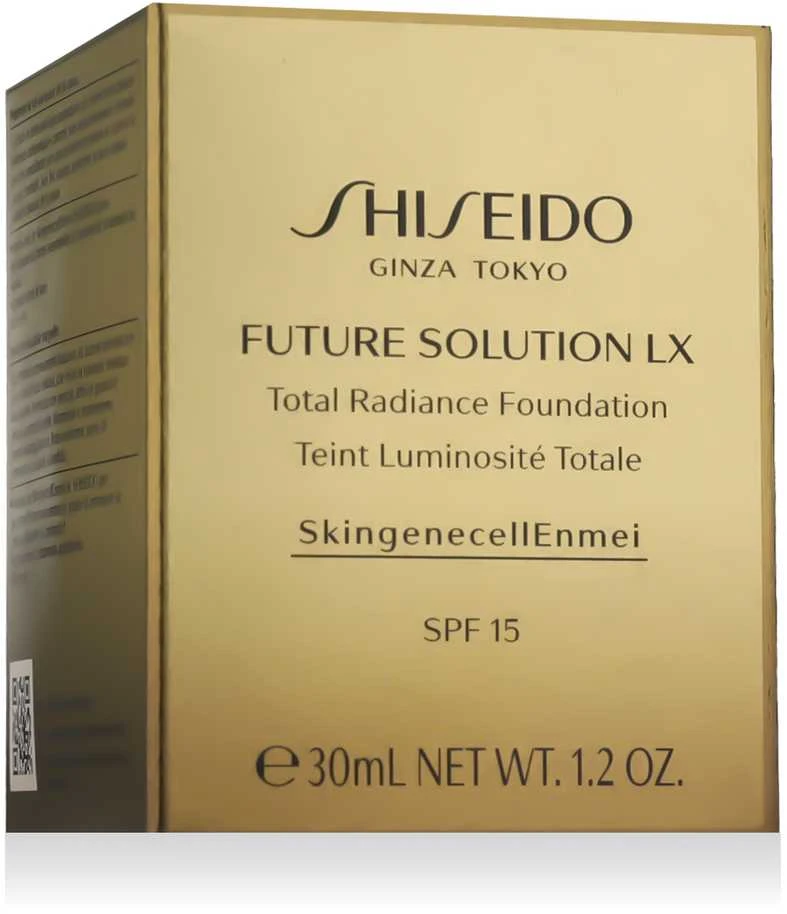 „Shiseido Future Solution LX Radiance“ skystas makiažo pagrindas, SPF 15, 30 ml