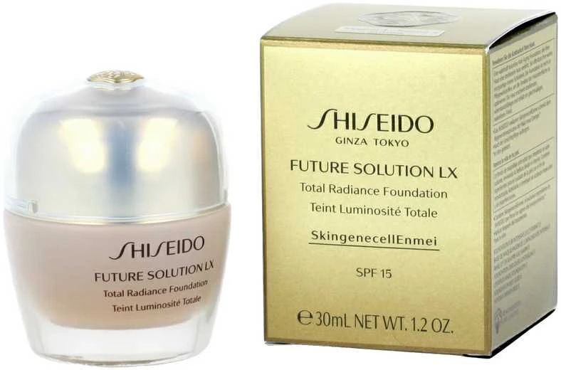 „Shiseido Future Solution Lx Total Radiance Kreminis“ makiažo pagrindas N4, 30 ml
