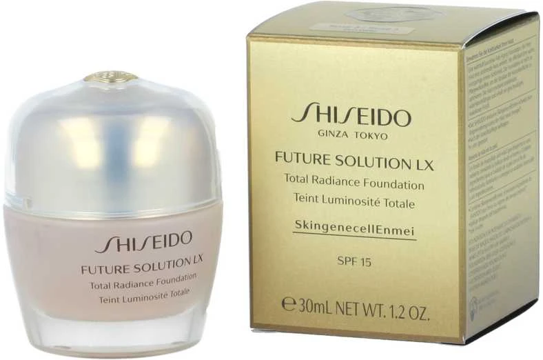 „Shiseido Lx Total Radiance Kreminis“ makiažo pagrindas „Rose SPF 15“, 30 ml