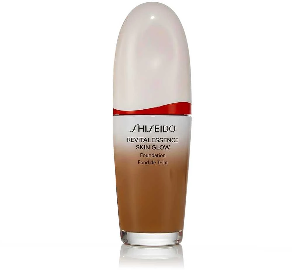 „Shiseido Revitalessence Skin Glow“ skystas makiažo pagrindas „420 SPF 30“, 30 ml