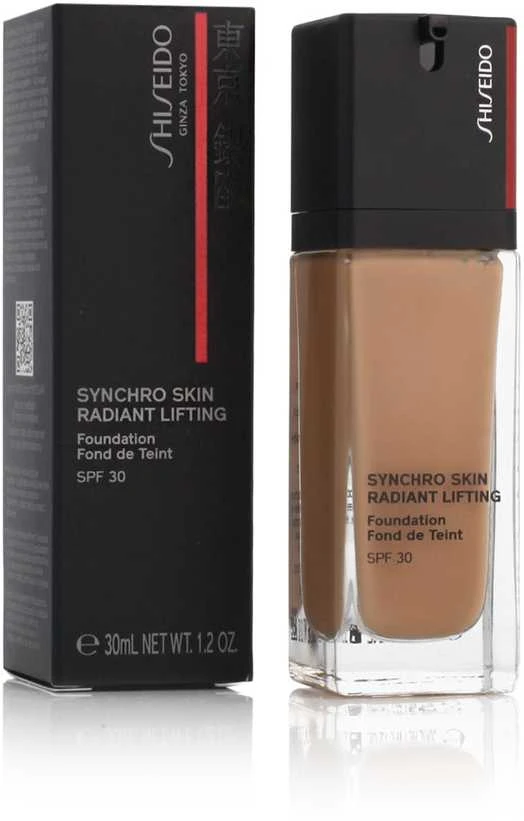 Shiseido Synchro Skin Radiant Lifting Foundation 360 Citrine, 30 ml