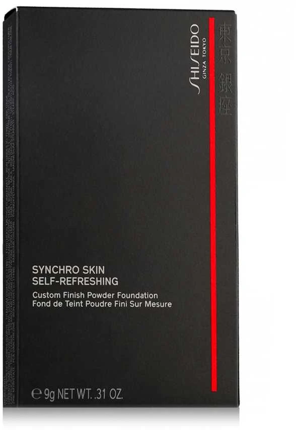 Shiseido „Synchro Skin“ gaivinantis kompaktiškas makiažo pagrindas, 250 smėlio spalvos, 9 g
