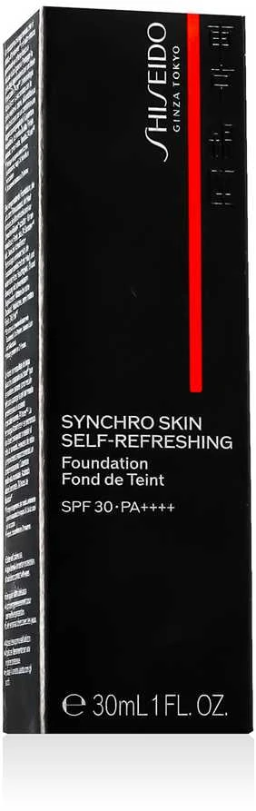 Shiseido „Synchro Skin“ savaime atsigaivinantis skystas makiažo pagrindas 240 kvarcas SPF 30, 30 ml