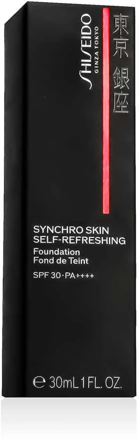 Shiseido „Synchro Skin“ savaime atsigaivinantis skystas makiažo pagrindas 160 SPF 30, 30 ml