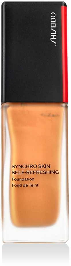 „Shiseido Synchro Skin“ savaime gaivinanti natūrali skysta makiažo bazė, 410 Sunstone SPF 30, 30 ml