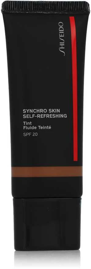 Makiažo pagrindas Shiseido Synchro Skin Self-Refreshing Tint, su SPF 20, 30 ml | spalva: 515 Deep Tsubaki