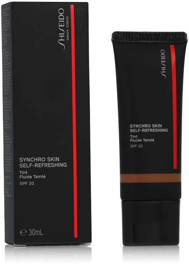 Makiažo pagrindas Shiseido Synchro Skin Self-Refreshing Tint, su SPF 20, 30 ml | spalva: 515 Deep Tsubaki