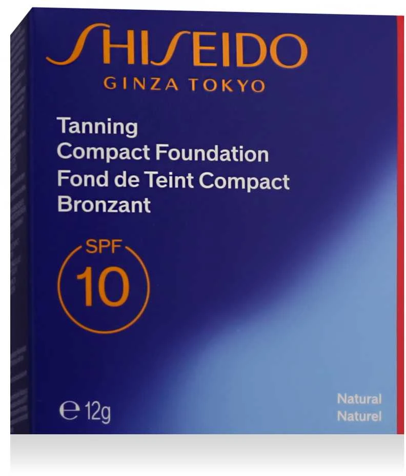 Shiseido Compact make-up SPF 10 (Tanning Compact Foundation) 12 g, Natural