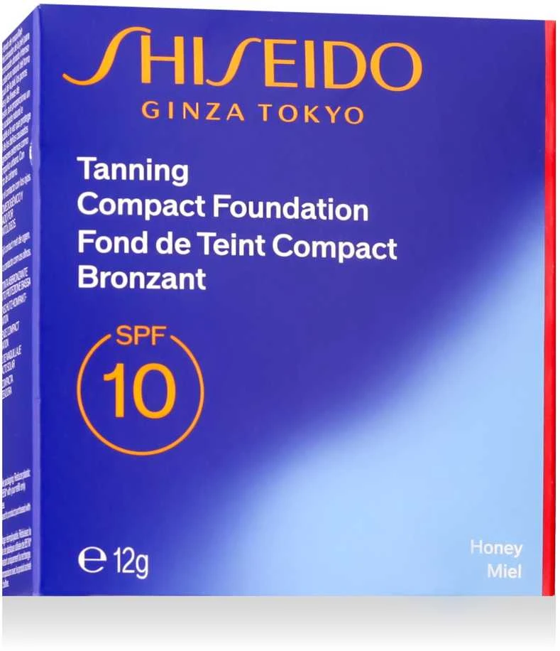 Shiseido Tanning Compact Foundation SPF10, 12 g