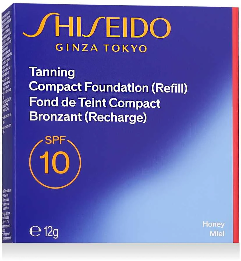 Shiseido Apsauga nuo saulės Tanning Compact Foundation Makeup, 12 g