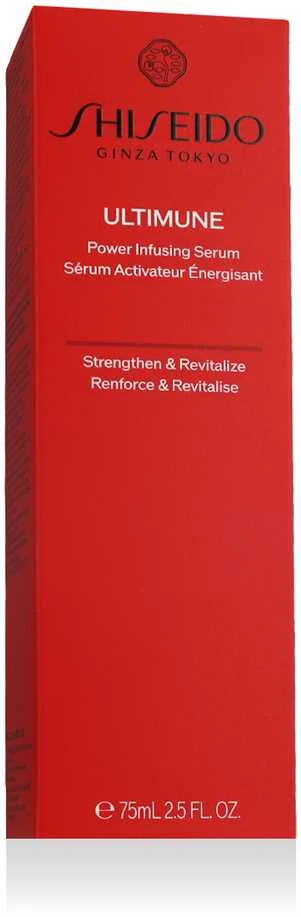 „Shiseido Ultimune Power Infusing“ senėjimą stabdantis dieninis ir naktinis veido serumas, 75 ml