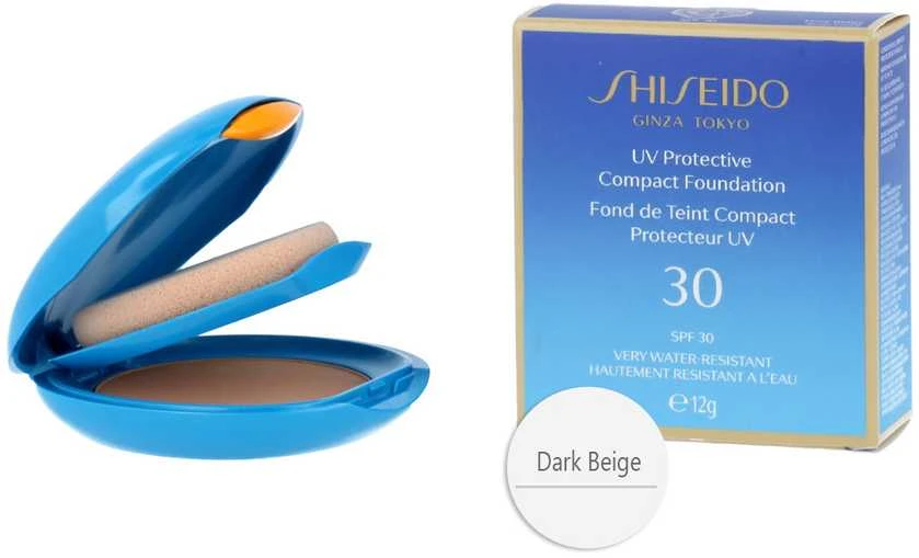 Shiseido Apsauga nuo saulės Compact Foundation SPF30, 12 g