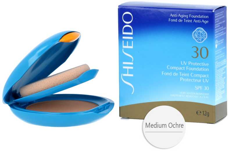 Shiseido Apsauga nuo saulės Compact Foundation SPF30, 12 g