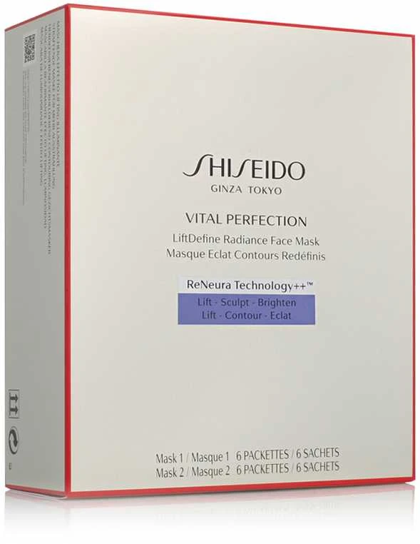 Shiseido Vital Perfection Liftdefine Radiance veido kaukė 1 vnt