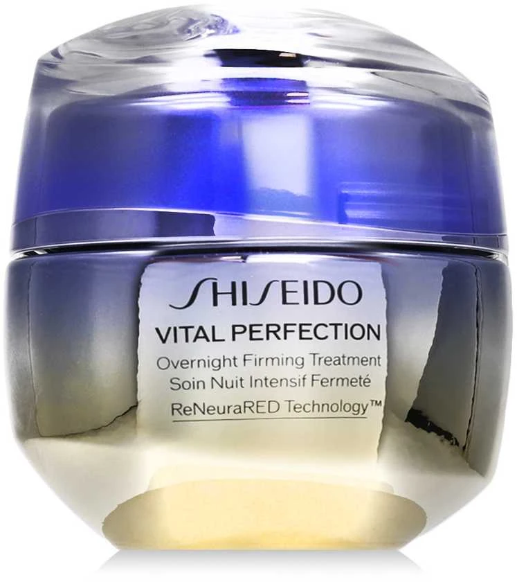 Shiseido Vital Perfection Overnight Firming Treatment Stangrinamoji veido procedūra, 50 ml